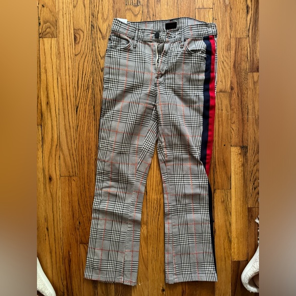 MOTHER The Insider Plaid Ankle Pants - Picture 6 of 6